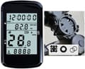 Cykelcomputer - Hastighetsmätare GPS - 2,4-tums med LED-belysning