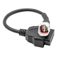 Miniatyrbilde 2 av 4: Yamaha Motorsykkel 4-pins Kontaktkabeladapter - Obd2 Kontaktkonverter for Yzf R1 R6 Mt07 Mt09 Mt