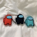 Miniatyrbild 3 av 5: Among Us Airpod-fodral, Söt Airpods 2 & 1-fodral med Lång Snodd Nyckelring