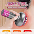 Miniatyrbillede 2 af 4: Elektrisk Meridian Kropsmassager Vibrerende Guasha Mikrostrøm Anti Cellulite Skrabning Lymfedrænage Maskine (Grå)