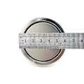 Miniatyrbild 3 av 4: Superstark neodymiummagnet 120 kg - starka magneter - perfekt för magnetfiske - 60 mm med neodymslinga