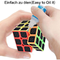 Miniatyrbillede 3 af 5: Original Rubik's Cube 3x3 - Speed Cube til hurtig løsning - Klassisk puslespil