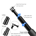 Miniatyrbild 3 av 4: Bärbar 19\" Utdragbar Handhållen Teleskopisk Selfie Monopod Sticka för Gopro Hero 7 6 5 4 3