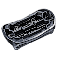 Miniatyrbilde 4 av 5: 2 stk 21b erstatningshode for barbermaskin, Passer for 21B Braun barbermaskin S3-serien nett 3010s3020s300s3000s dekselnett