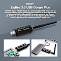 Miniatyrbilde 2 av 5: Zigbee 3.0 Usb Dongle Plus, Ti Cc2652p Koordinator, Universell Usb Zigbee Hub, Zigbee Gateway For Home Assistant