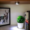 Miniatyrbillede 4 af 5: 4 stk. Touch Light Led Batterilamper - Indendørs Klistermærker Push Light