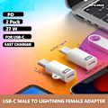 Pikkukuva 5 / 6: Lightning - USB-C -sovitin esim. iPhone 15:lle Second generation