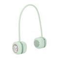 Miniatyrbilde 3 av 4: Halsbåren Bluetooth-høyttaler Trådløs stilig bærbar mini-høyttaler med LED-lys for utendørs bruk lys grønn