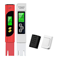 Miniatyrbild 3 av 4: PH-mätare 4 i 1 Pooltermometer Vattentestare Digital PH-mätare med ATC-funktion PH-värde T Tempe Vit