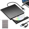 Miniatyrbillede 1 af 5: Ekstern CD DVD-drev USB 3.0 Type-C DVD-brænder (USB 3.0, USB Type-C, DVD 8x/CD 24x, ekstern, til Windows XP, Mac OS, Mac)