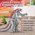 Miniatyrbild 4 av 5: Rörliga Leder Godzilla Actionfigur Filmmodell King Kong Vs