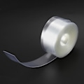 Miniatyrbild 3 av 5: 10 meter 23 mm bred PVC krympslang, transparent, för 1 x AA-batteri