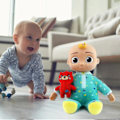 Miniatyrbillede 3 af 5: Cocomelon 25cm Musik Godnatgave Jj Dukke Blødt Plyslegetøj, Børn Baby Plys Blødt Legetøj Gaver Super Blødt