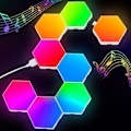 Miniatyrbillede 1 af 5: Hexagon LED Panel - 6 RGB Smart LED Panel Lys
