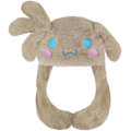 Miniatyrbilde 1 av 5: Anime Hvit Hundøre Bevegelig Hoppende Lue Fluffy Beanie Beanie Myk Varm Vinter Hodeplagg Søte Huer For Kvinner c c