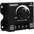 Miniatyrbild 1 av 3: Dimningskontroll, 12v-24v 30a LED-omkopplare Manuell drift Led-remsa Monokrom (d-583-a)