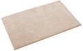 Chenille sklisikker absorberende baderomsmatte, 50*80cm, kort luv, beige.