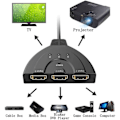 Miniatyrbild 2 av 3: 3-Port HDMI-omkopplare Intelligent 3x1 Auto Switch Selector
