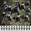 Miniatyrbild 4 av 5: Militärserie Byggleksaker 12 Minifigurer