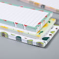 Miniatyrbillede 3 af 5: (c)/#/4-pak magnetiske notesblokke til køleskab, magnetisk indkøbsliste med frugtdesign/#/