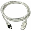 Miniatyrbillede 1 af 3: USB Han til Firewire IEEE 1394 4-benet Han iLink Adapterkabel til Sony DCR-TRV75E DV