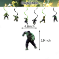 Miniatyrbillede 2 af 5: Hulk Fødselsdagsfest Dekoration Banner Balloner Cupcake Toppers