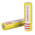 Miniatyrbillede 3 af 4: 2 stk 18650 3,7V Li-ion Genopladeligt Batteri 5000mAh Stor Kapacitet Gult Litium-Ion Batteri