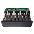 Miniatyrbillede 4 af 5: 8-kammer multifunktionel LCD smart batterilader