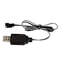 Pikkukuva 5 / 5: Latauskaapeli Ni-Cd/Ni-MH -akuille, USB-laturi 4,8 V 250 mAh SM-2P -liitäntäadapterilla