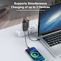Miniatyrbild 3 av 5: USA/EU/UK/KR 65W GaN-laddare för QC 3.0 USB PD väggladdare Typ C USB snabbladdare för bärbar telefon Power Bank-adapter Svart - UK Svart - UK
