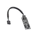 Miniatyrbillede 2 af 5: USB Hub USB Splitter USB2.0 9-Pin til Dobbelt 9-Pin Hub Adapter Riser Motherboard USB 9-Pin Stik 1 til ([HK])
