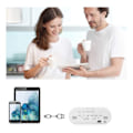 Miniatyrbillede 3 af 5: Digital vækkeur, LED bærbar spejl vækkeur USB