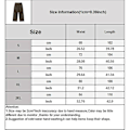 Pikkukuva 5 / 5: Tan Leopard Jeans Naisten farkut Naisten Oversize leveät lahkeet XL