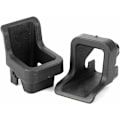 Miniatyrbilde 5 av 5: Universal ISOFIX-feste i stål, bilbarnestol ISOfix-monteringssett, liten, holdbar, lang levetid, stabil for bil (svart)