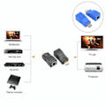 Pikkukuva 4 / 4: HDMI-jatke Cat5e/6:lle, 4K 1080p videonsiirtoadapteri, RJ45-verkko LAN Ethernet