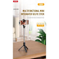 Miniatyrbilde 3 av 5: Tripod Selfie Stick / Mobiltelefonholder Bluetooth med Fjernkontroll Svart
