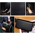 Miniatyrbillede 4 af 4: Sko-poleringskit med elegant PU-etui, 7 dele
