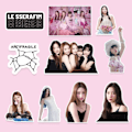 Miniatyrbillede 3 af 4: LESSERAFIM 102 x LESSERAFIM Anti-Fragile Stickers til fans