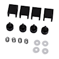 Miniatyrbillede 2 af 10: 8 stk 3D-printerglasclips Justerbar universel aluminiumlegering Varmebedsklemme til Ender 3/3 Pro/V2/3S/5 Pro