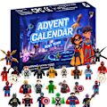 Pikkukuva 1 / 2: 2024 Uusi Avengers Marvel Joulukalenteri 24 Lahjaa Halloween Lähtölaskenta Yllätyslaatikot