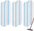 6-pack Mikrofibermoppersättningsmatta - Blå och Vit