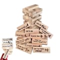 Miniatyrbilde 2 av 4: Super Naughty Block Tower-spill, Valentine Tumbling Tower Stableklosser-spill, Paraktiviteter og Date Night-ideer
