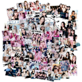 Miniatyrbillede 1 af 4: LESSERAFIM 102 x LESSERAFIM Anti-Fragile Stickers til fans
