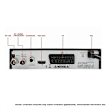 Miniatyrbillede 2 af 2: DVB-T2 HEVC 265 Digital TV-modtager DVB-T2 265 1080p HD-dekoder USB Terrestrisk TV-modtager EPG