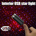 Miniatyrbild 2 av 5: Stjärnbelysning för biltak USB LED-lampor Stjärnhimmelsprojektor Natt Heminredning Galaxlampor