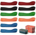 10 Elastiska band för matlåda utomhus - Fästband för Bento-låda - 5 färger