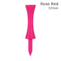 Pikkukuva 1 / 10: Golf-teet Golfaajan palloteet Pidike ROSE RED 57MM ruusunpunainen rose red 57mm