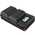 Miniatyrbillede 2 af 5: NP-FZ100 Batterilader til Sony Alpha A9/A7R III/A7R Mark 3/A7 III