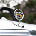 Miniatyrbild 3 av 4: Passar Cadillac Modifierad Bil Logotyp Fram Metall ATSL XT5 XTS CT6 SRX Bil Logotyp Skydd Dekal (Silver)