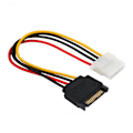 Pikkukuva 2 / 3: Molex 5.25 Naaras SATA-Liitäntä Virtakaapeli 20cm